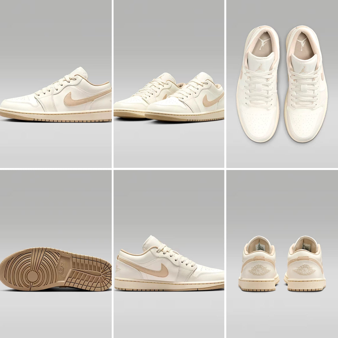 Jordan 1 Low Pale Ivory (Womens)