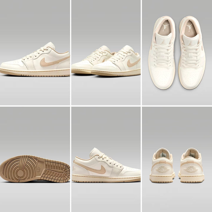 Jordan 1 Low Pale Ivory (Womens)