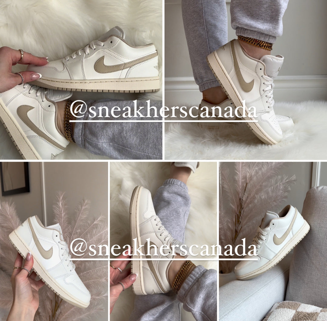Jordan 1 Low Pale Ivory (Womens)