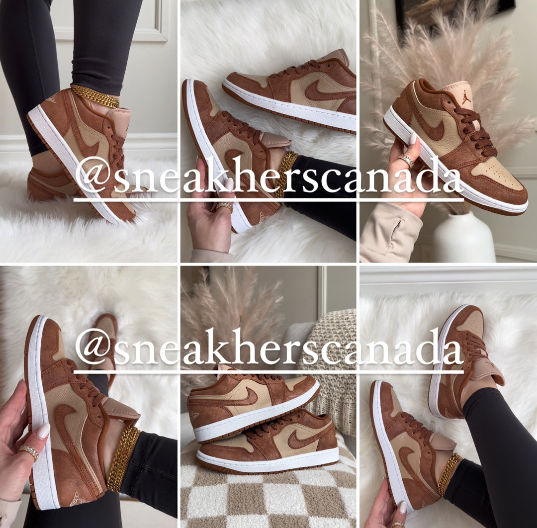 Jordan 1 Low Coffee (Womens)