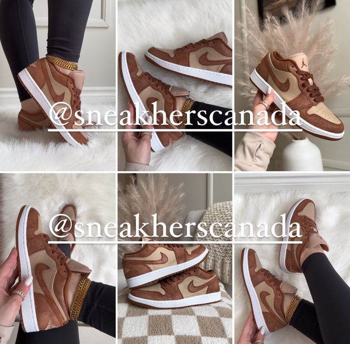 Jordan 1 Low Coffee (Womens)