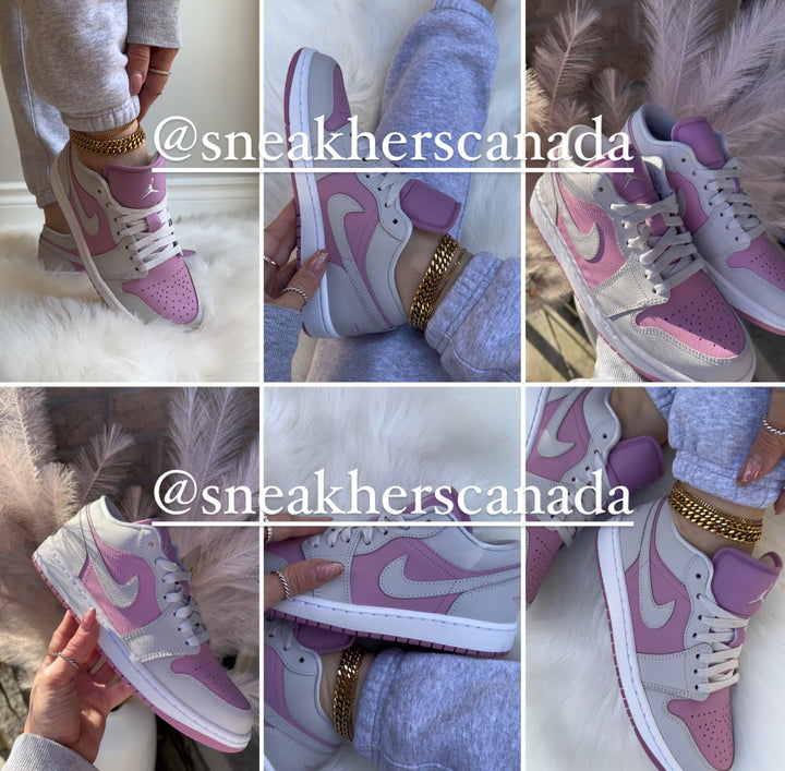 Jordan 1 Low Pink Orchid (Womens)