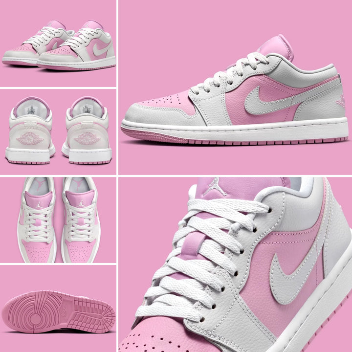 Jordan 1 Low Pink Orchid (Womens)