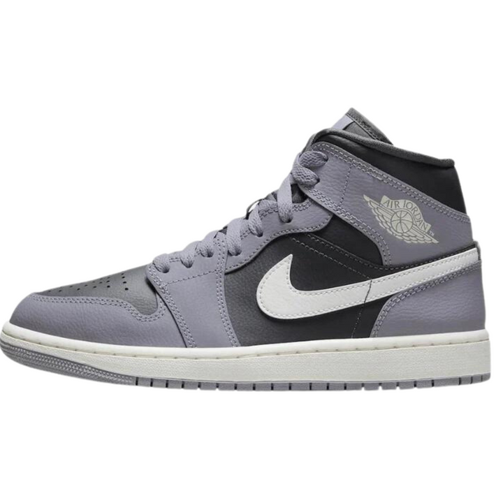 Jordan 1 Mid Cement Grey (Womens)
