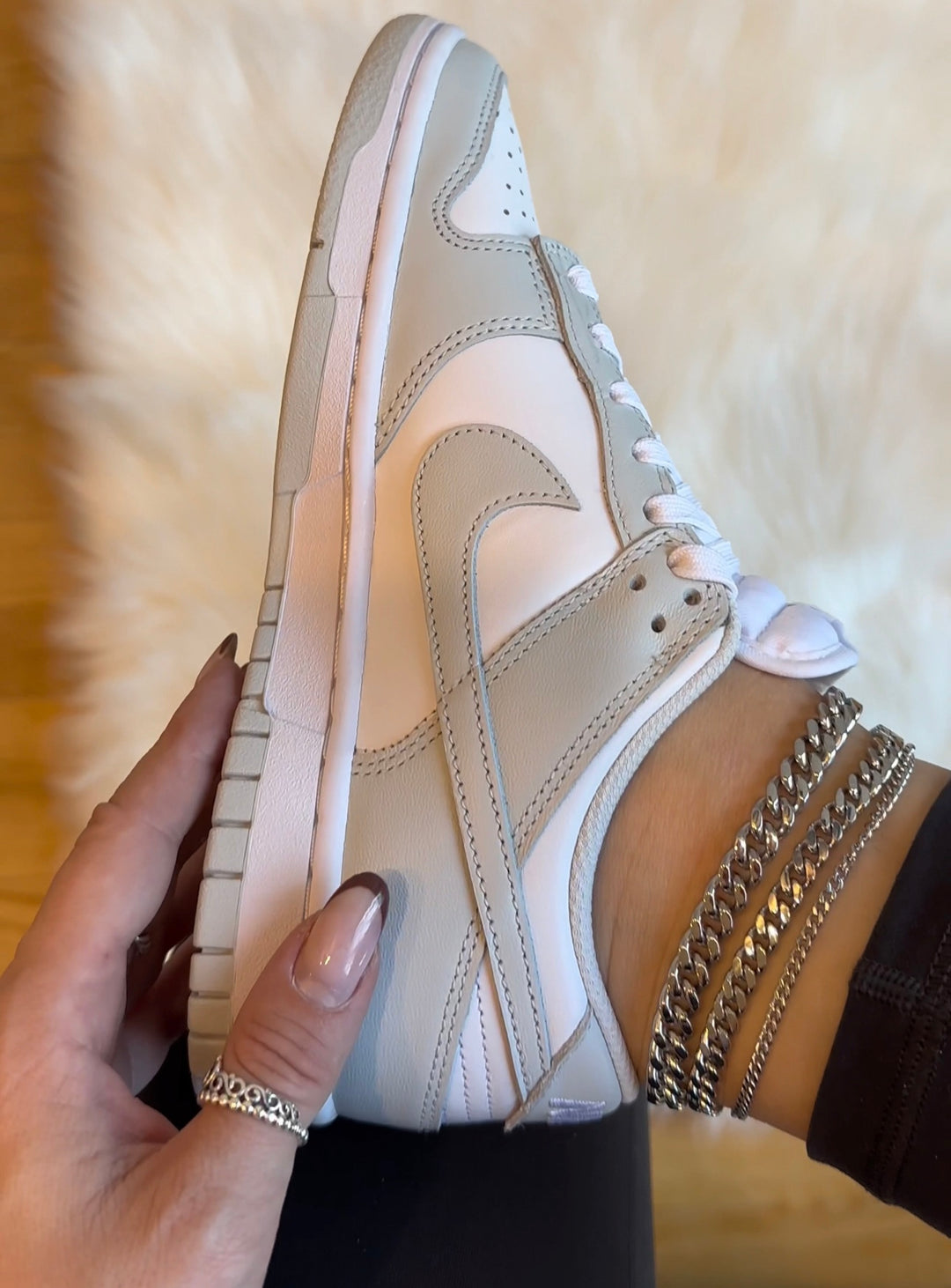 Anklet - SILVER TRINITY (Bundle)