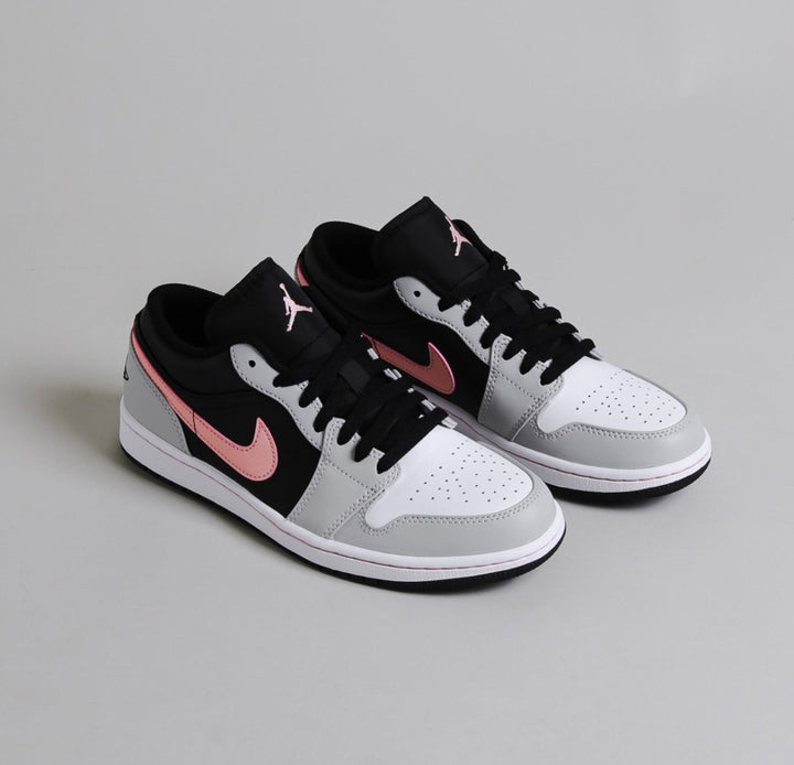 Jordan 1 Low Black Grey Pink (GS & Mens)