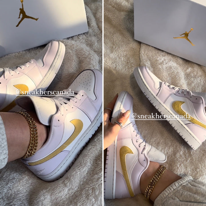 Jordan 1 Low Barley Grape (Womens)