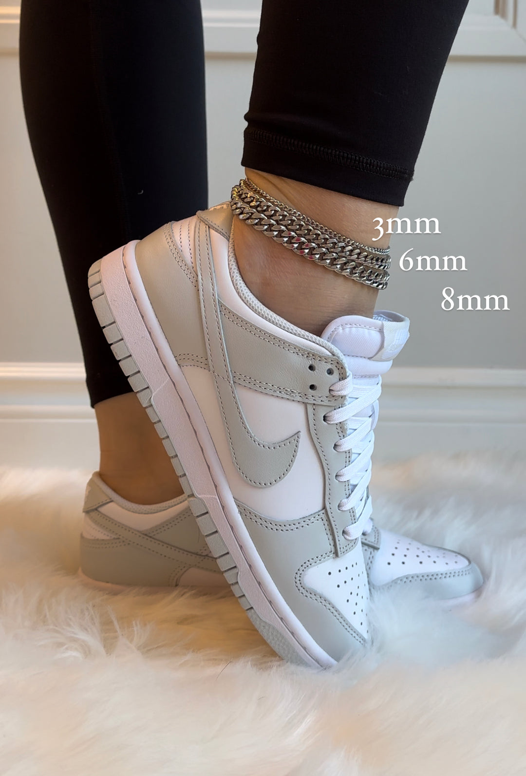 Anklet - SILVER TRINITY (Bundle)