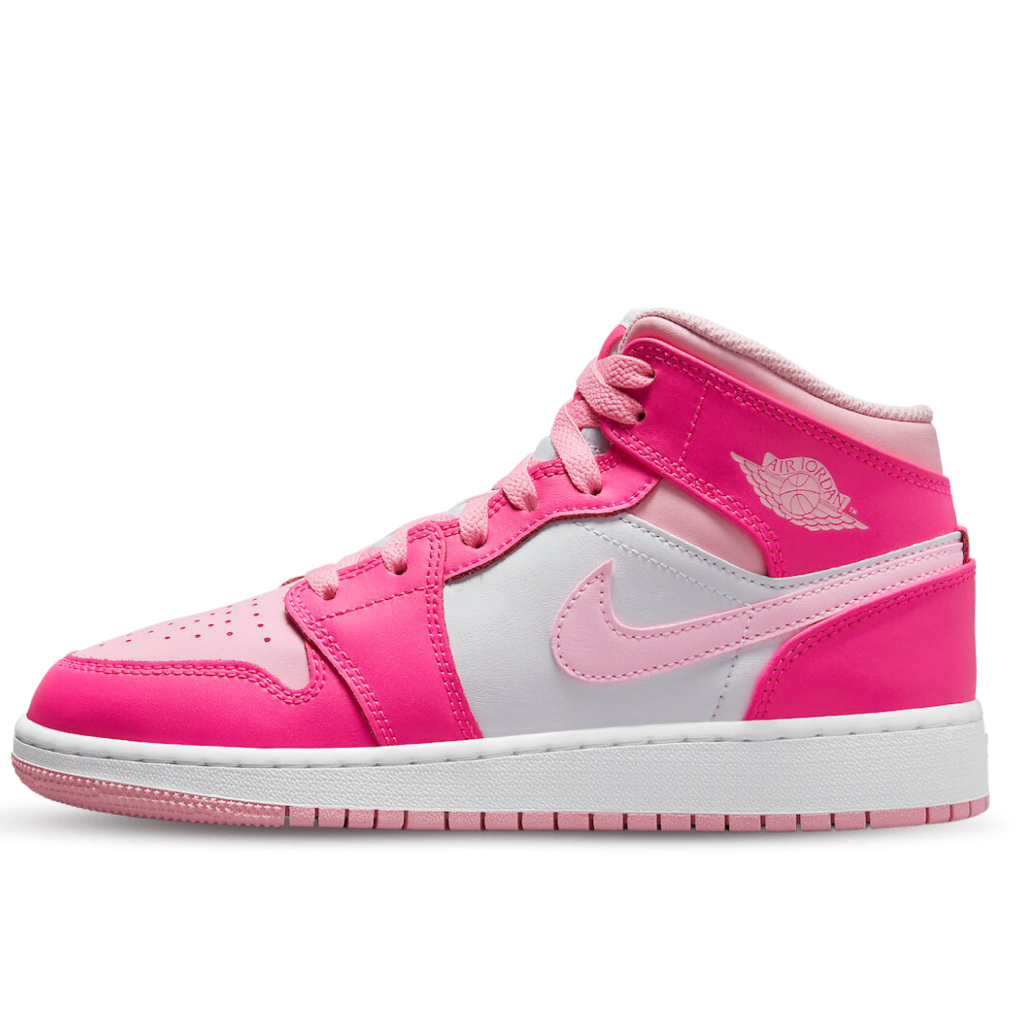 All pink jordan 1s discount