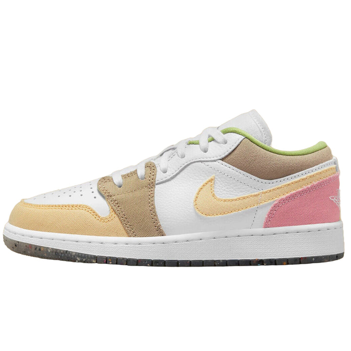 Jordan 1 Low Pastel Grind Vivid Green (GS)