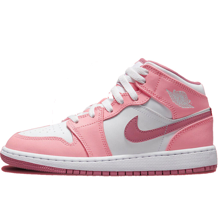 Jordan 1 Mid Valentine's Day / Coral Chalk (GS)