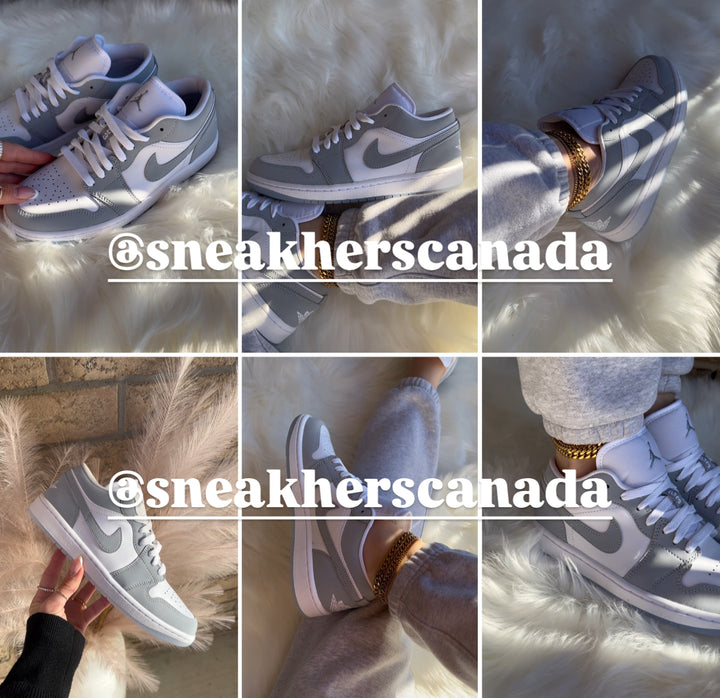 Jordan 1 Low Wolf Grey (Womens)