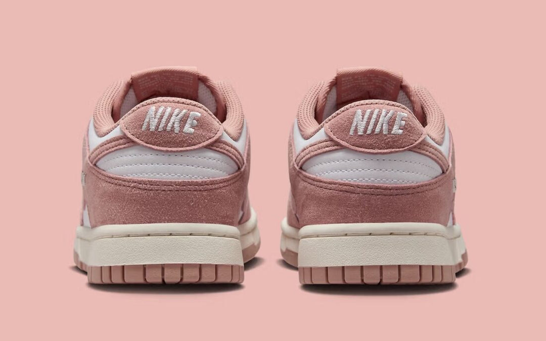Nike Dunk Low Mini Swoosh Rose (Womens)