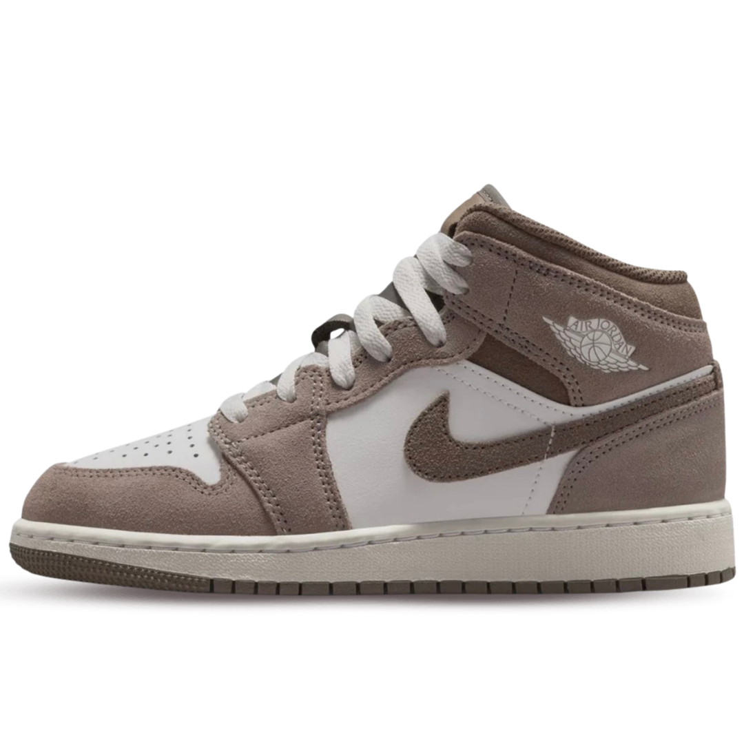 Jordan 1 Mid Coconut Olive Grey