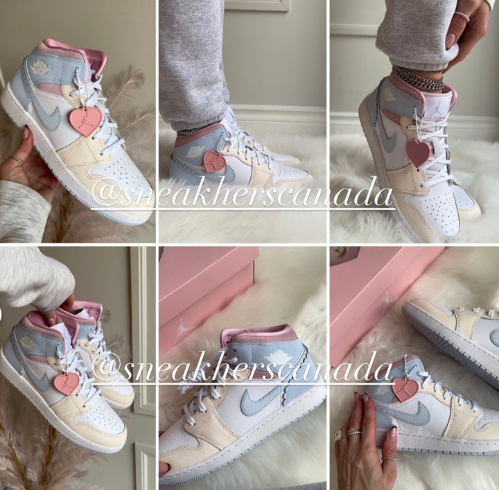 Jordan 1 Mid Easter Pastel