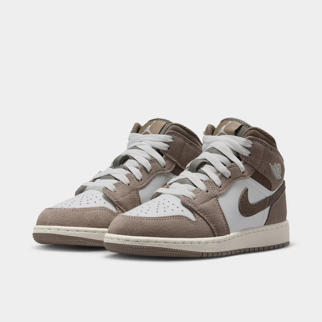 Jordan 1 Mid Coconut Olive Grey