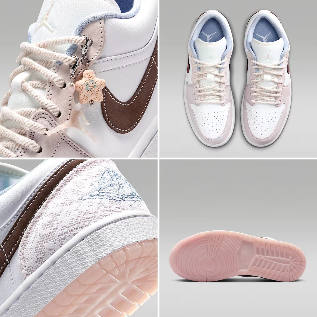 Jordan 1 Low Pink Stone (Womens)