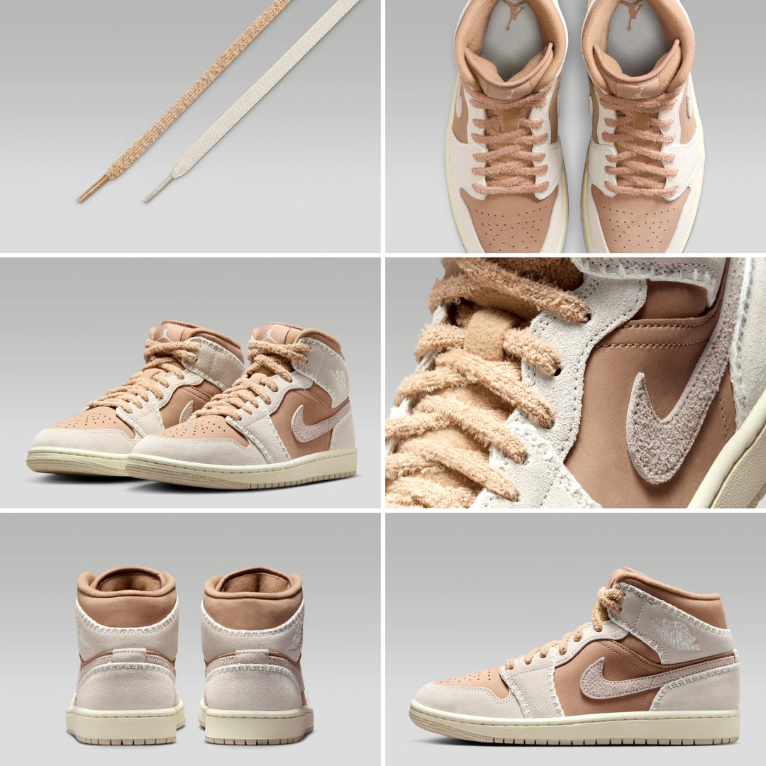 Jordan 1 Mid Brown Hemp (Womens)