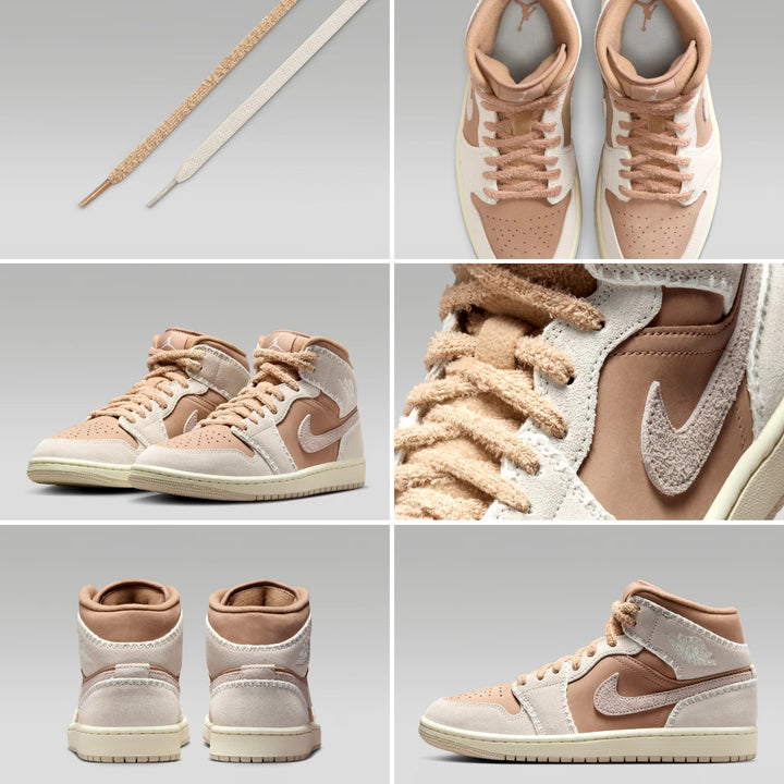 Jordan 1 Mid Brown Hemp (Womens)