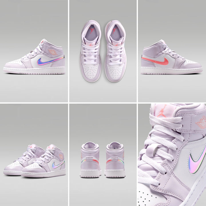 Jordan 1 Mid Pink Atomic (GS)