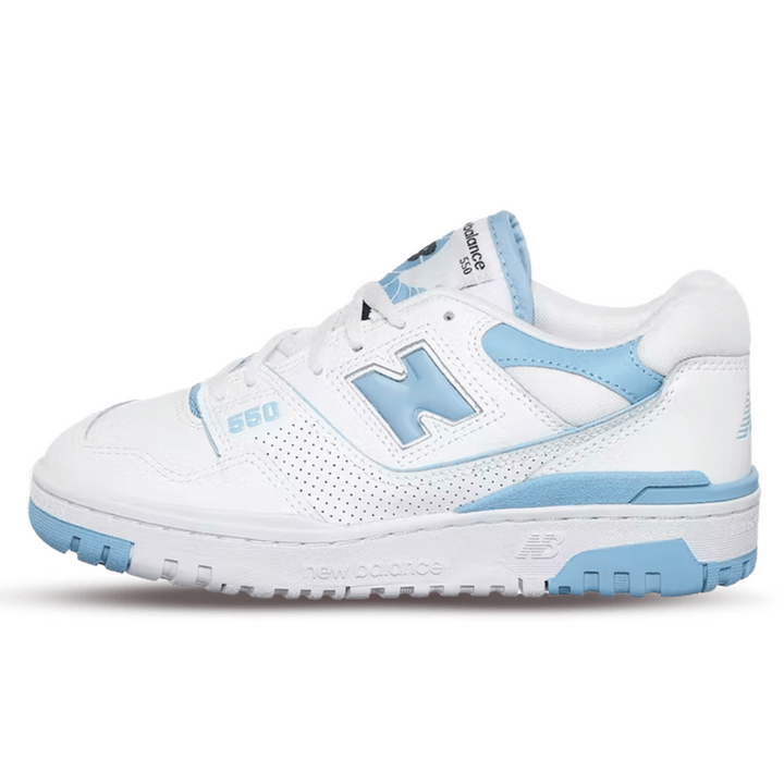 New Balance 550 UNC White Dusk Blue (Womens)