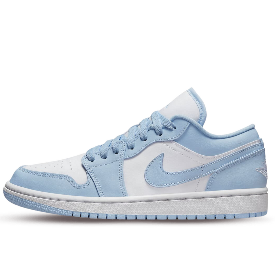 Jordan 1 Low White Ice Blue Womens Sneakhers Canada