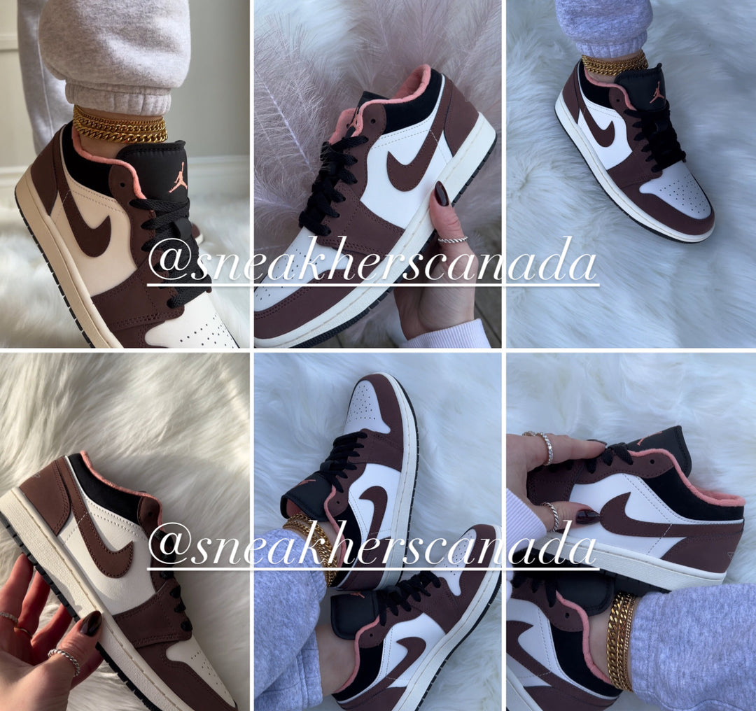 Jordan 1 Low Pink Mocha