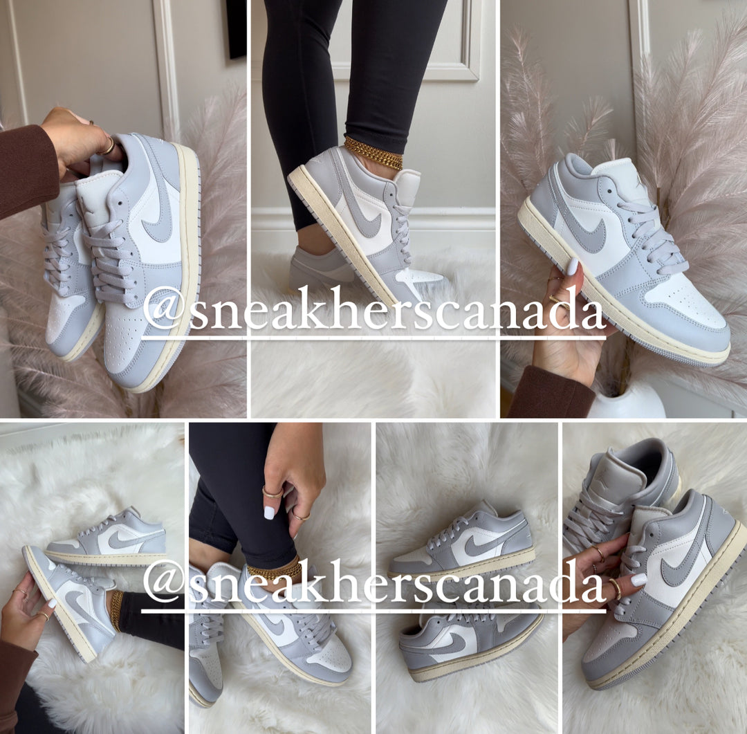 Jordan 1 Low Grey Coconut Milk (Womens)