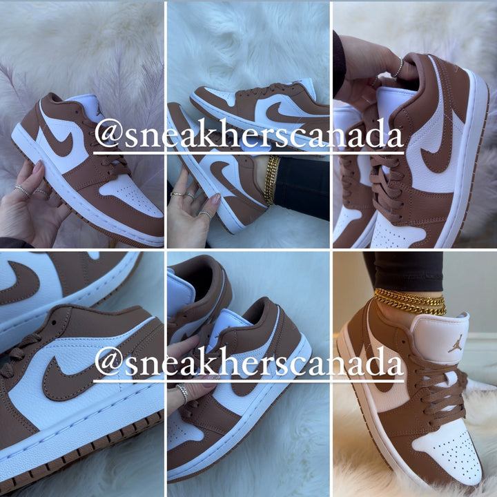 Jordan 1 Low Archaeo Brown Latte (Womens)