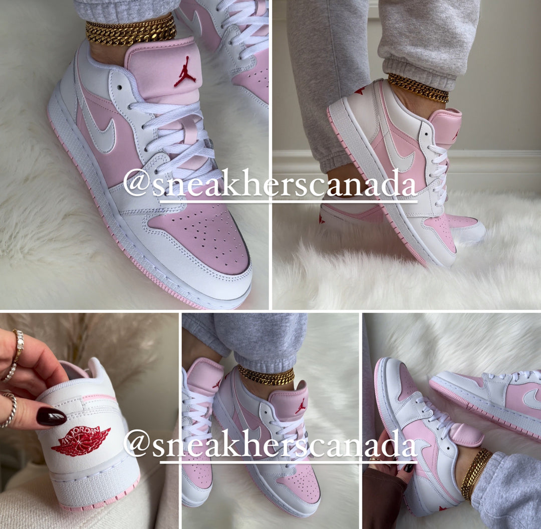 Jordan 1 Low Pink Rose Valentine's Day 2025 (GS)