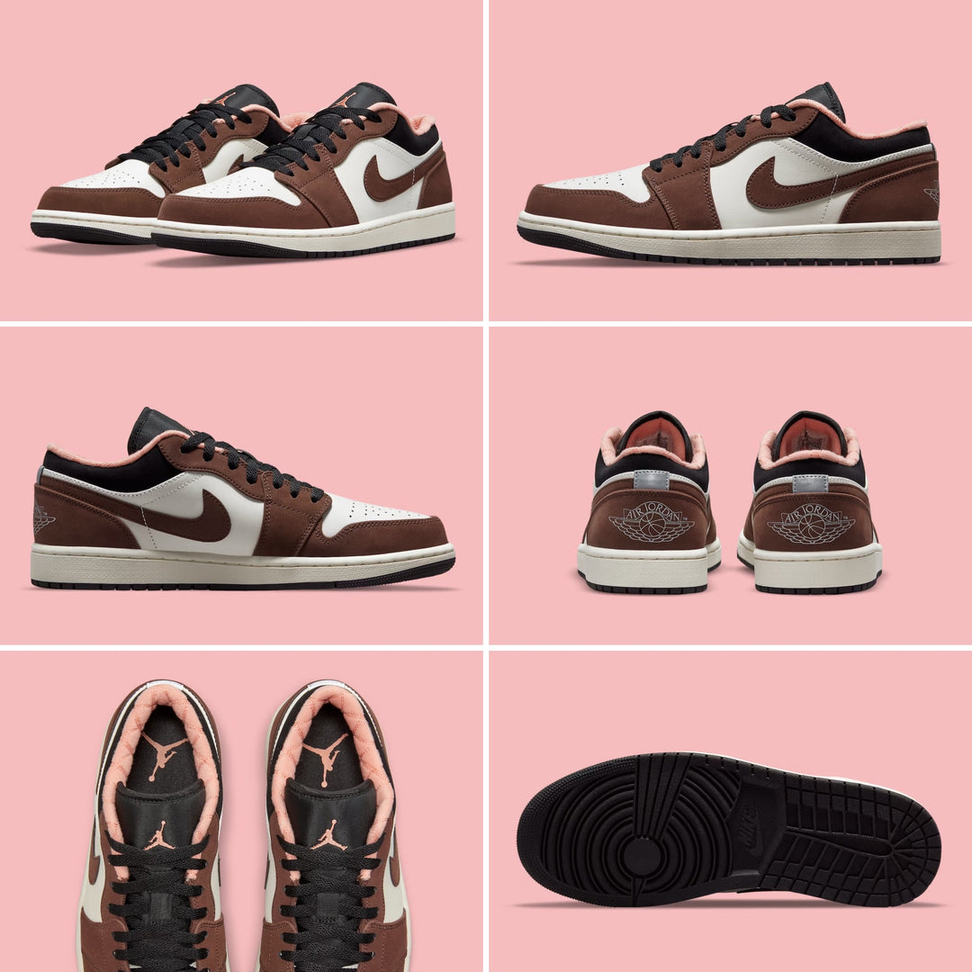 Jordan 1 Low Pink Mocha