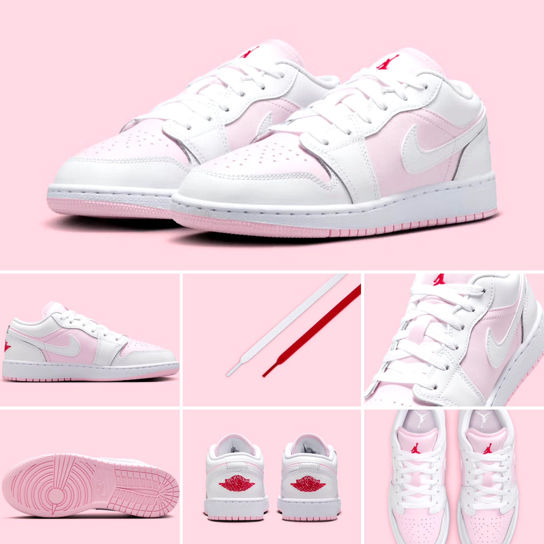 Jordan 1 Low Pink Rose Valentine's Day 2025 (GS)