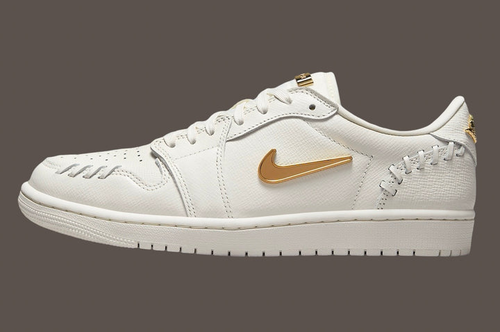 Jordan 1 Low Method of Make Sail Metallic Gold (Womens)