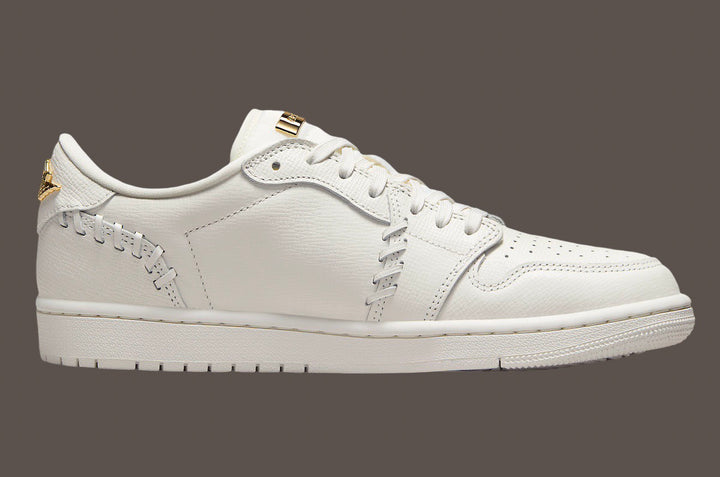 Jordan 1 Low Method of Make Sail Metallic Gold (Womens)