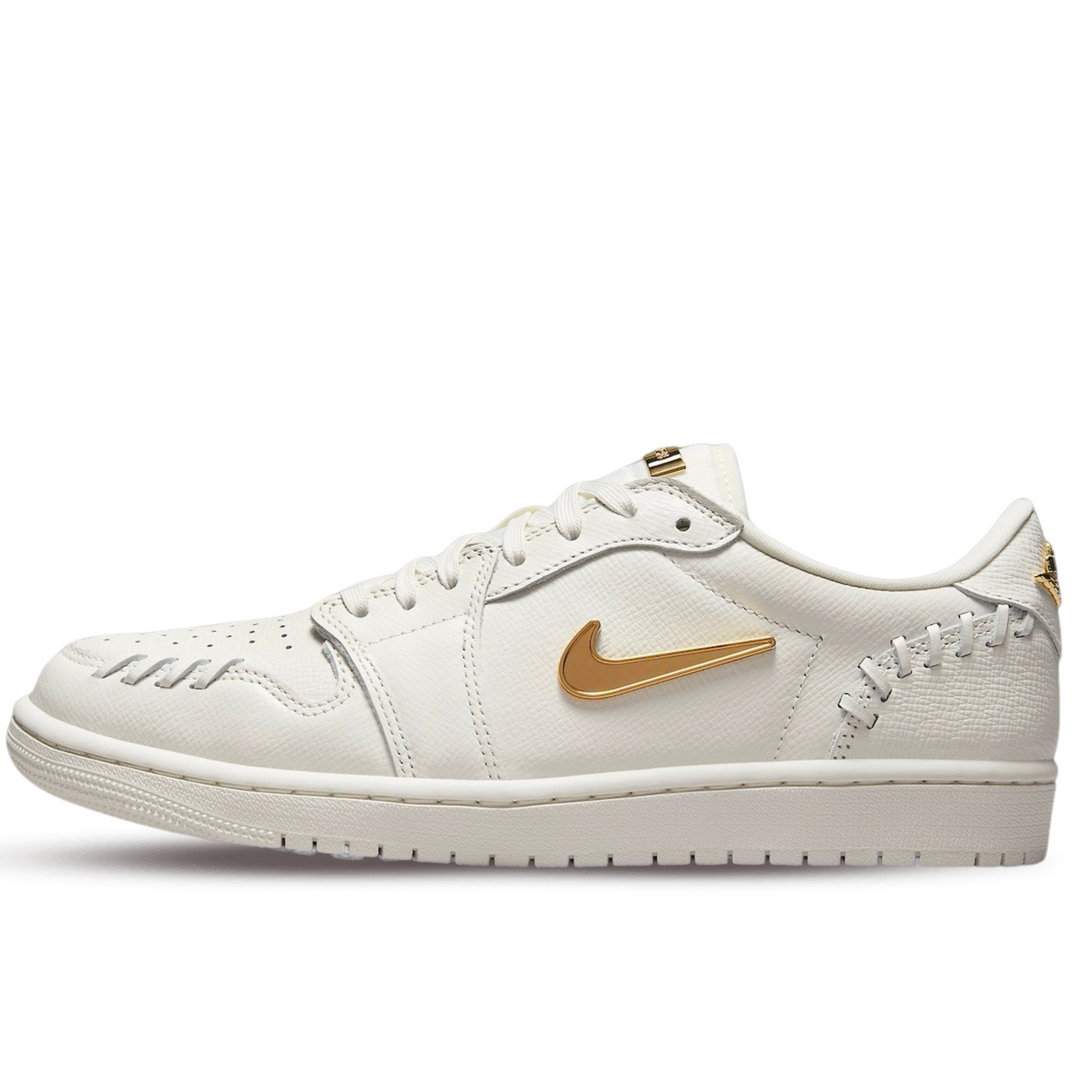 Jordan 1 Low Method of Make Sail Metallic Gold Womens Sneakhers Canada
