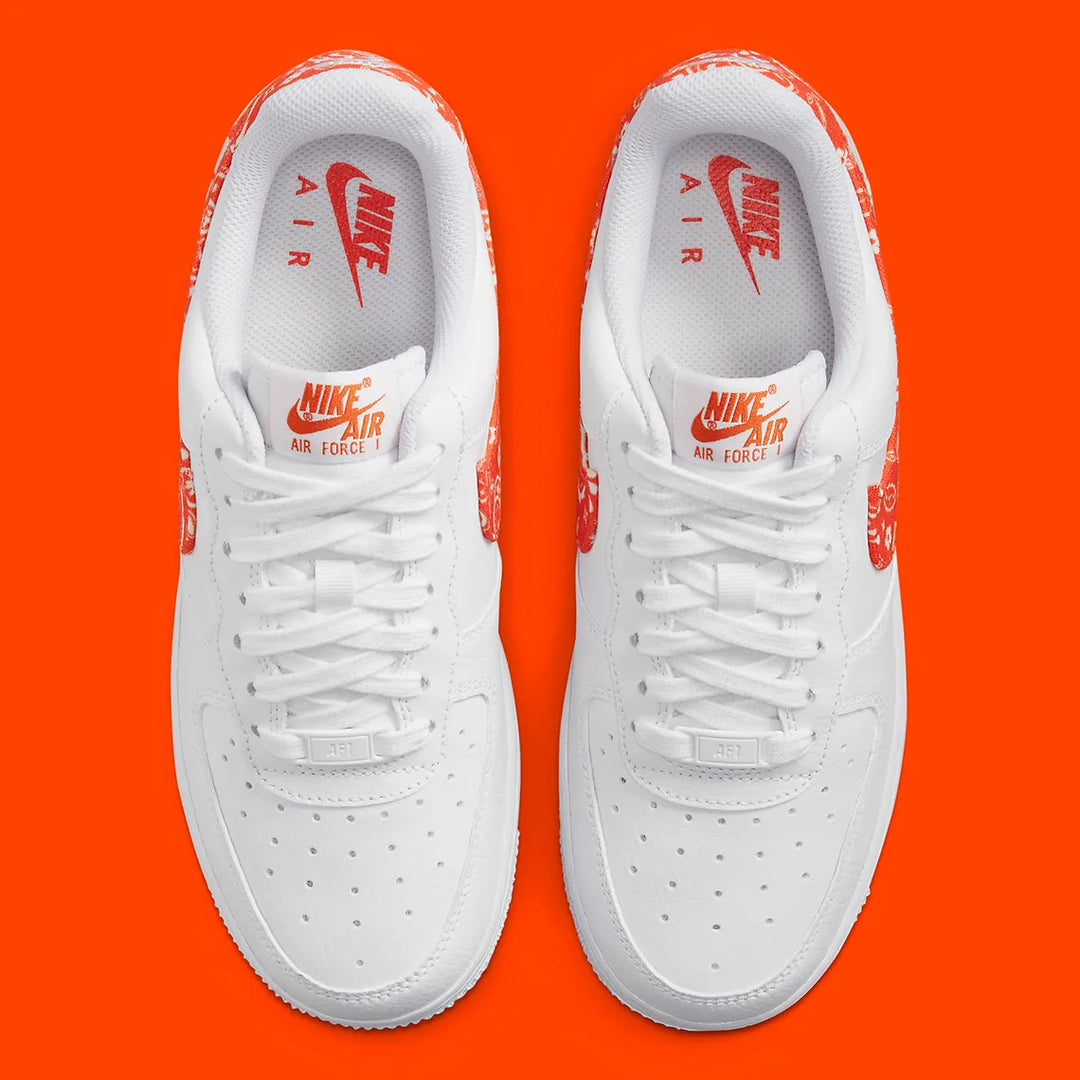 Nike Air Force 1 Low Orange Paisley (Womens) – Sneakhers Canada