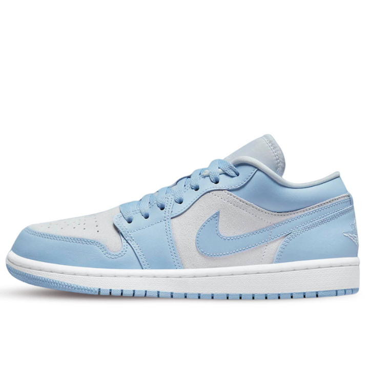 Jordan 1 Low Football Grey Aluminum (Womens)