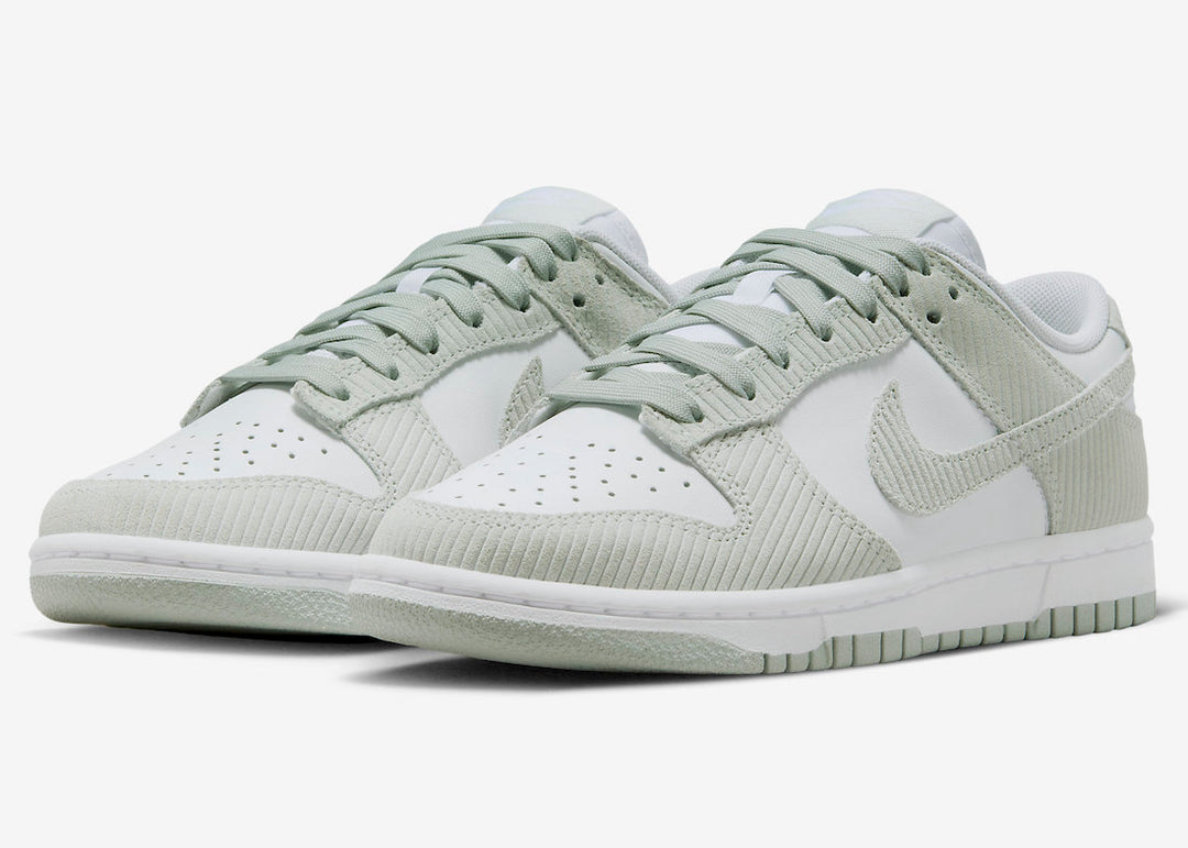 Nike Dunk Low Grey / Silver Corduroy (Women's)