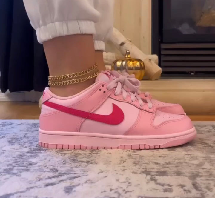 Nike Dunk Low Triple Pink / Barbie (GS)