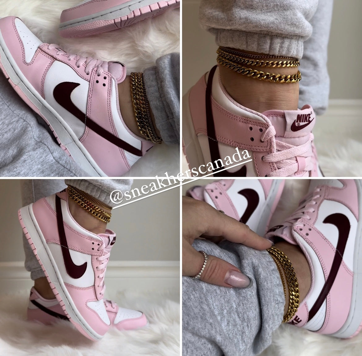 Nike Dunk Low “Pink Foam store Red White”